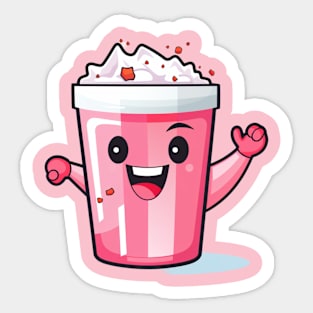 Soft drink cute T-Shirt cute giril Sticker